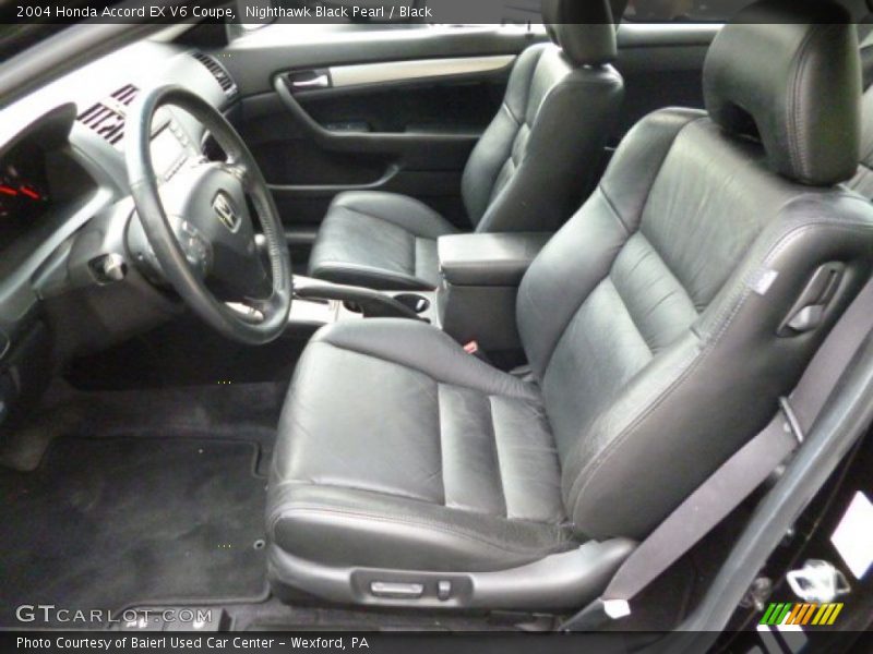 Front Seat of 2004 Accord EX V6 Coupe