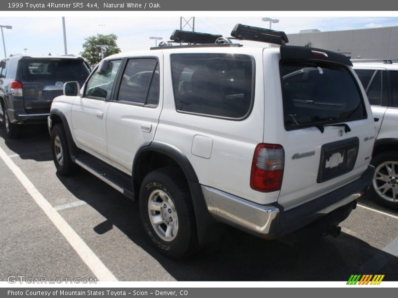 Natural White / Oak 1999 Toyota 4Runner SR5 4x4