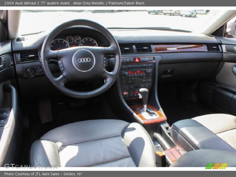 Atlas Grey Metallic / Platinum/Saber Black 2004 Audi Allroad 2.7T quattro Avant