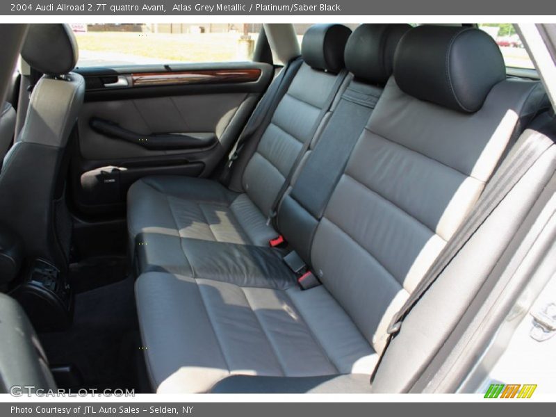 Atlas Grey Metallic / Platinum/Saber Black 2004 Audi Allroad 2.7T quattro Avant