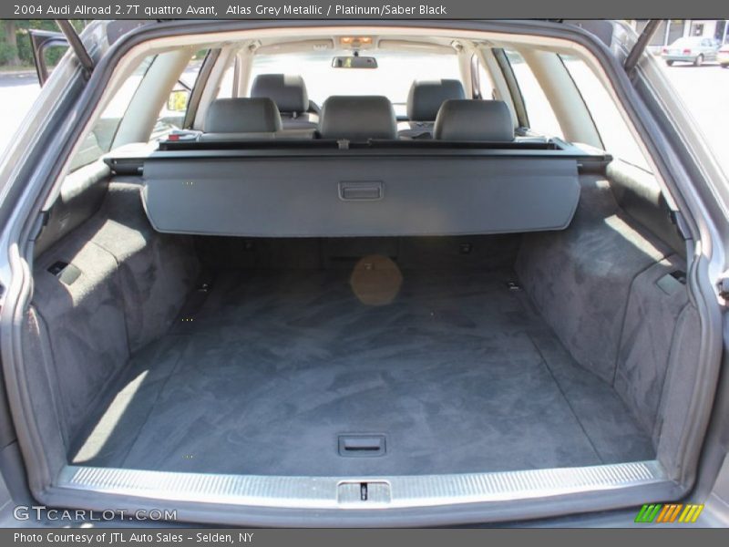 Atlas Grey Metallic / Platinum/Saber Black 2004 Audi Allroad 2.7T quattro Avant