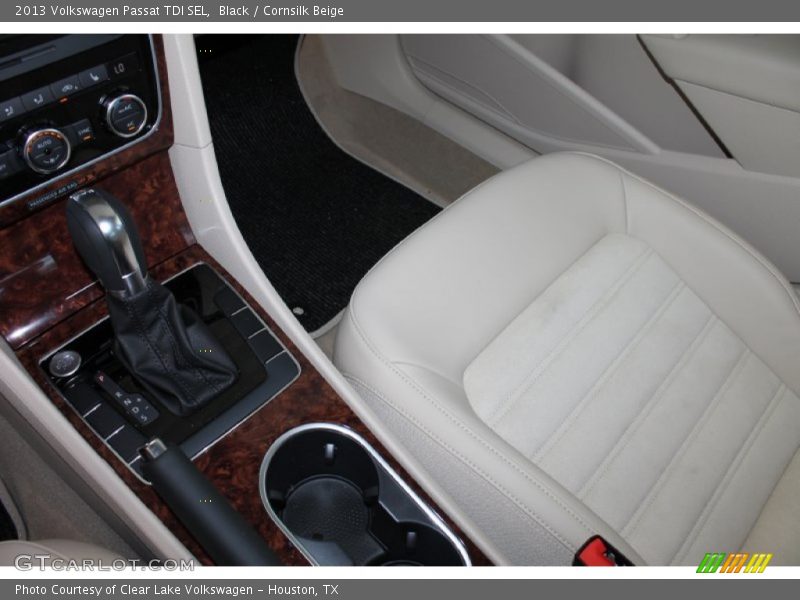 Black / Cornsilk Beige 2013 Volkswagen Passat TDI SEL