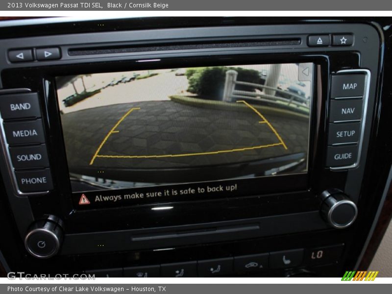 Black / Cornsilk Beige 2013 Volkswagen Passat TDI SEL