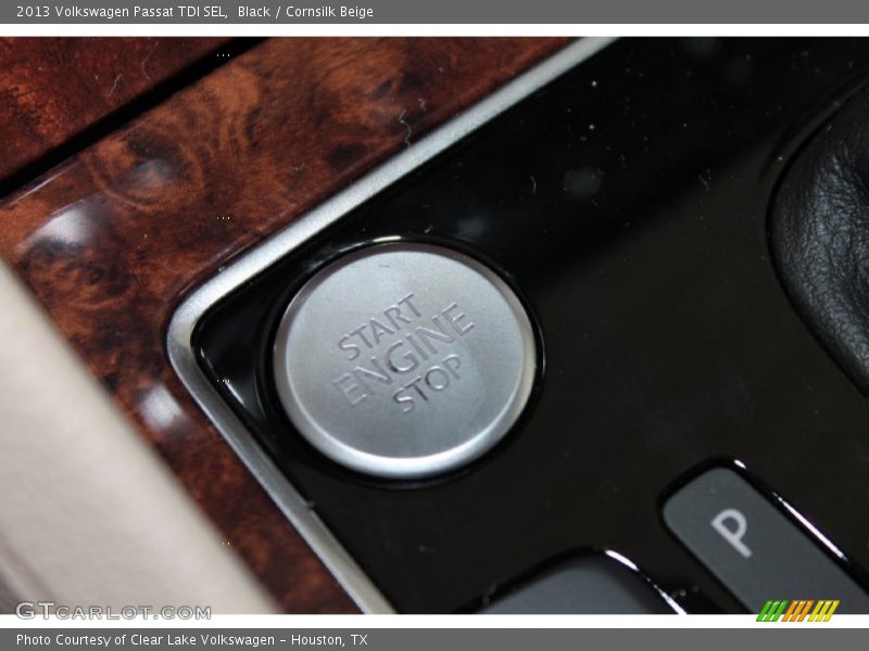 Black / Cornsilk Beige 2013 Volkswagen Passat TDI SEL