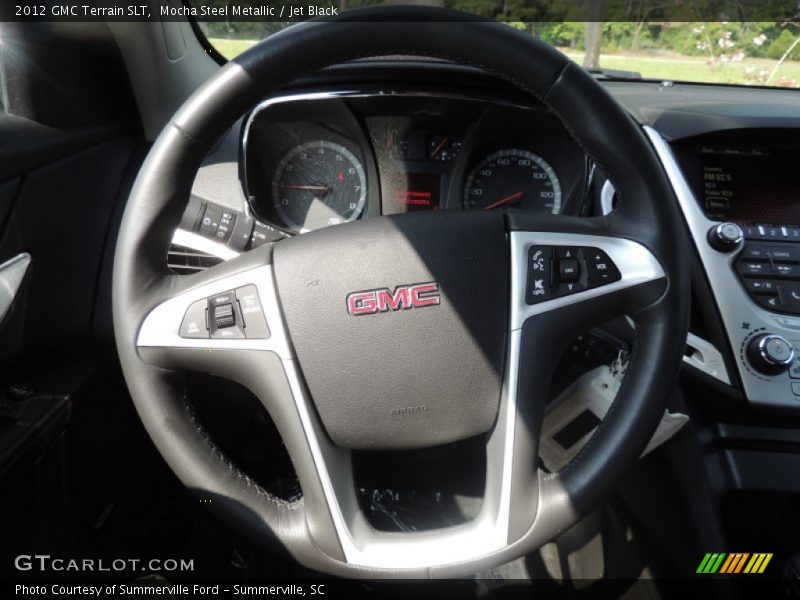Mocha Steel Metallic / Jet Black 2012 GMC Terrain SLT