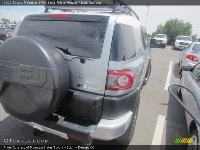 Silver Fresco Metallic / Dark Charcoal 2012 Toyota FJ Cruiser 4WD