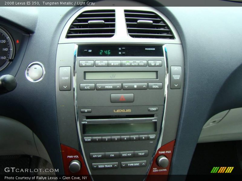 Tungsten Metallic / Light Gray 2008 Lexus ES 350