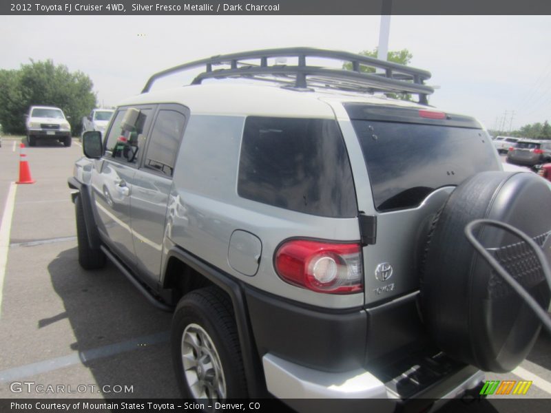 Silver Fresco Metallic / Dark Charcoal 2012 Toyota FJ Cruiser 4WD