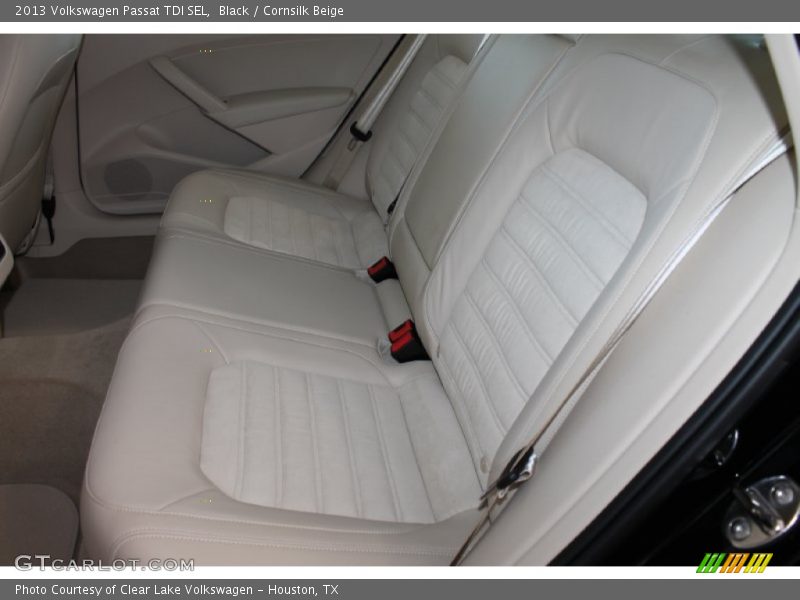 Black / Cornsilk Beige 2013 Volkswagen Passat TDI SEL