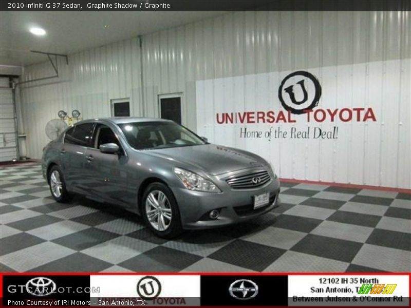 Graphite Shadow / Graphite 2010 Infiniti G 37 Sedan