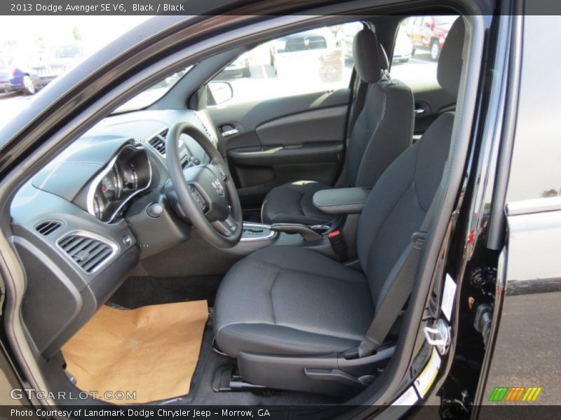 Black / Black 2013 Dodge Avenger SE V6