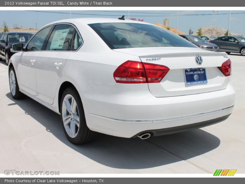 Candy White / Titan Black 2013 Volkswagen Passat TDI SEL
