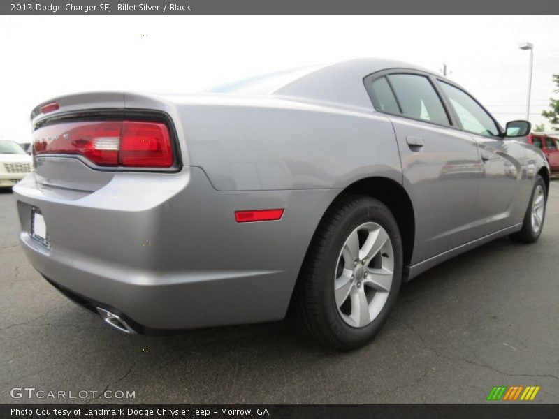 Billet Silver / Black 2013 Dodge Charger SE