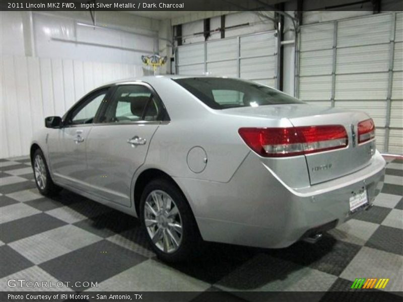 Ingot Silver Metallic / Dark Charcoal 2011 Lincoln MKZ FWD