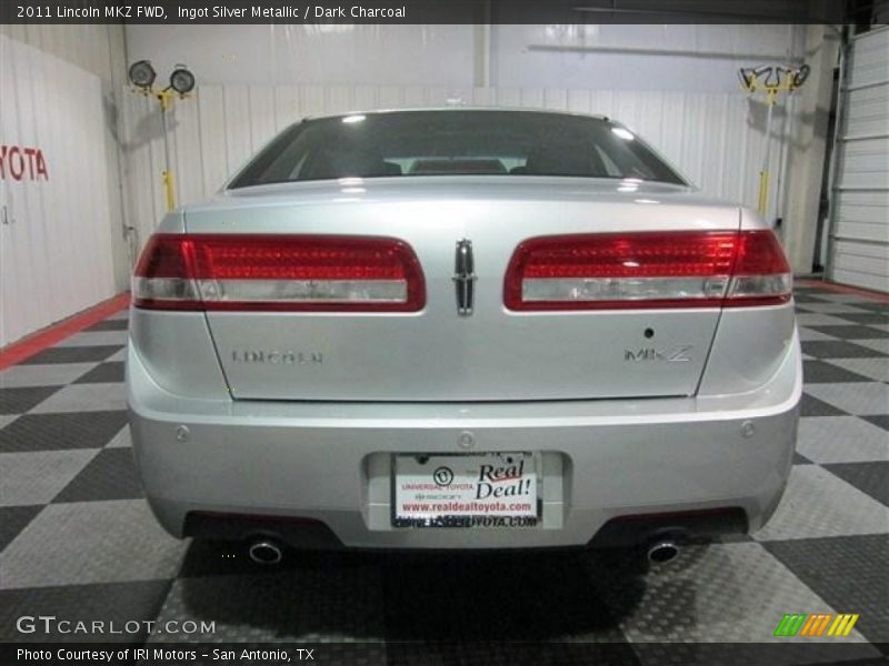 Ingot Silver Metallic / Dark Charcoal 2011 Lincoln MKZ FWD
