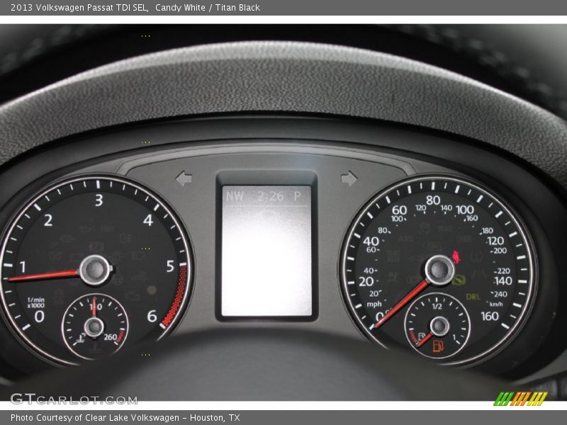 Candy White / Titan Black 2013 Volkswagen Passat TDI SEL