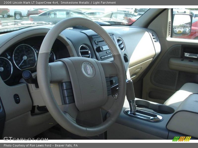 Smokestone Metallic / Light Parchment 2006 Lincoln Mark LT SuperCrew 4x4