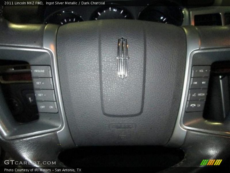 Ingot Silver Metallic / Dark Charcoal 2011 Lincoln MKZ FWD