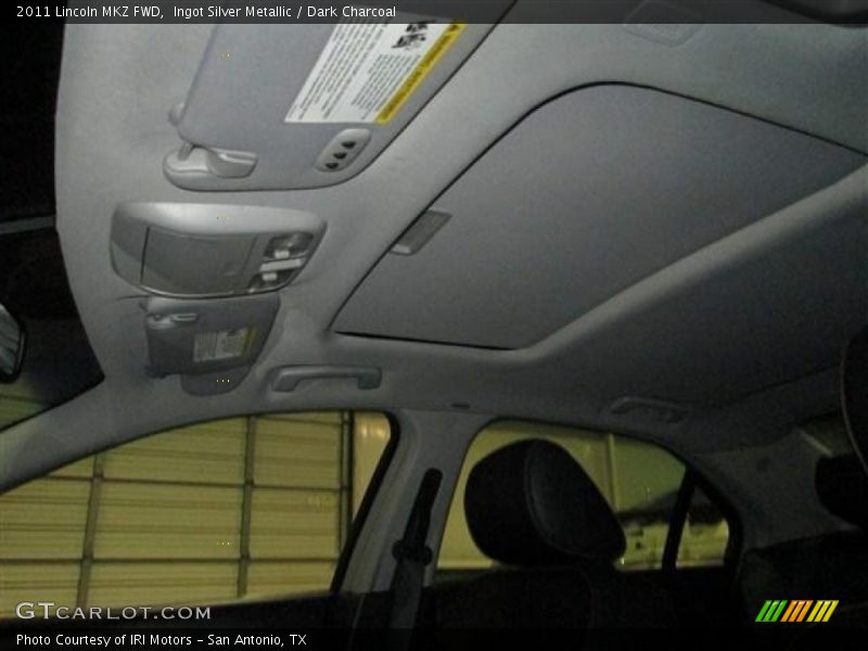 Ingot Silver Metallic / Dark Charcoal 2011 Lincoln MKZ FWD