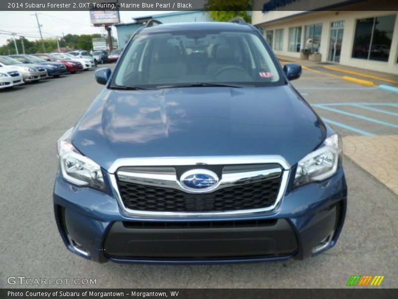 Marine Blue Pearl / Black 2014 Subaru Forester 2.0XT Touring