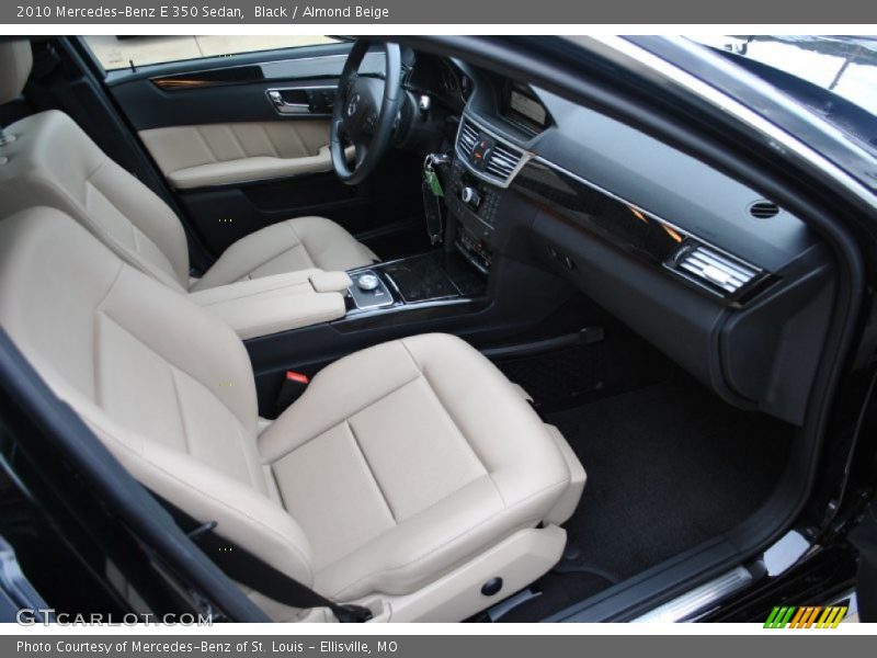 Black / Almond Beige 2010 Mercedes-Benz E 350 Sedan