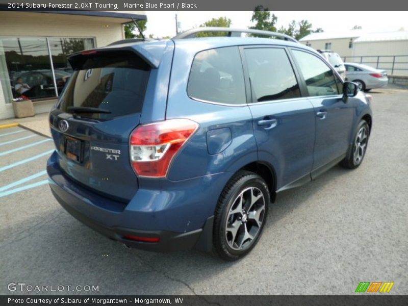 Marine Blue Pearl / Black 2014 Subaru Forester 2.0XT Touring