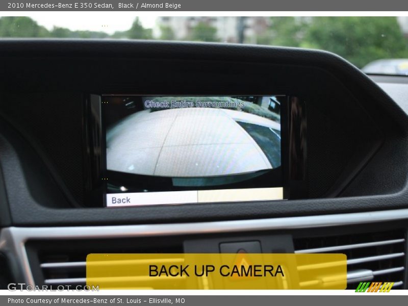 Black / Almond Beige 2010 Mercedes-Benz E 350 Sedan