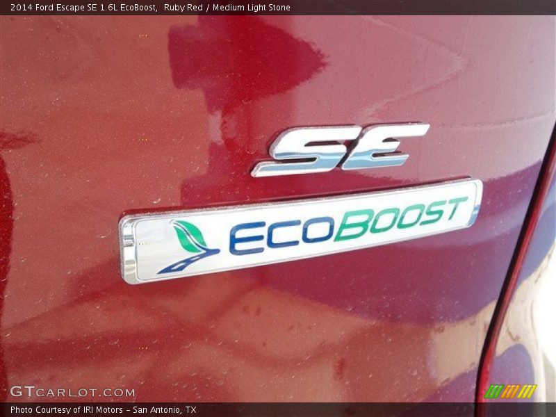 Ruby Red / Medium Light Stone 2014 Ford Escape SE 1.6L EcoBoost