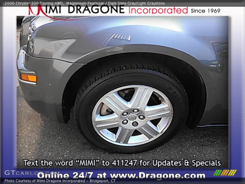 Magnesium Pearlcoat / Dark Slate Gray/Light Graystone 2006 Chrysler 300 Touring AWD