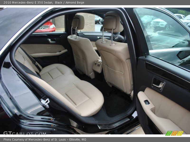 Black / Almond Beige 2010 Mercedes-Benz E 350 Sedan