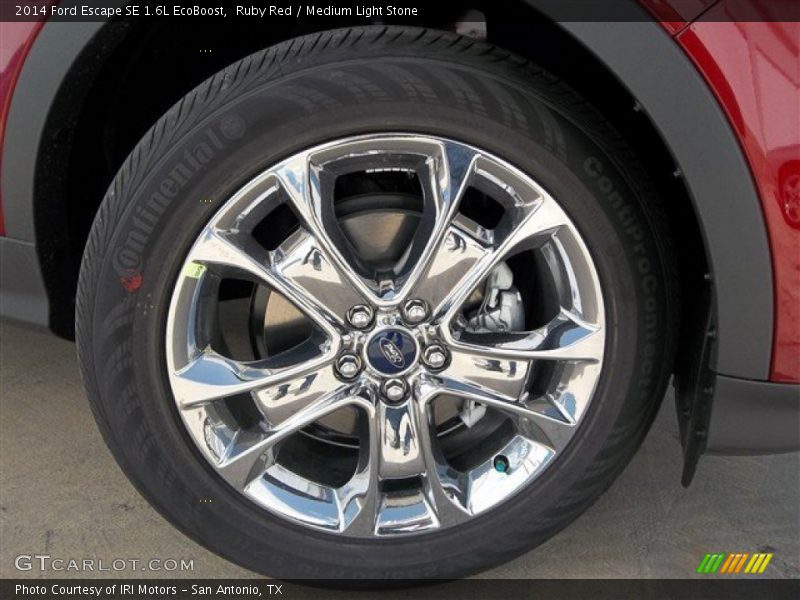 Ruby Red / Medium Light Stone 2014 Ford Escape SE 1.6L EcoBoost