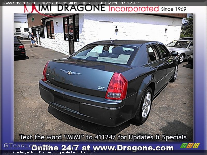Magnesium Pearlcoat / Dark Slate Gray/Light Graystone 2006 Chrysler 300 Touring AWD
