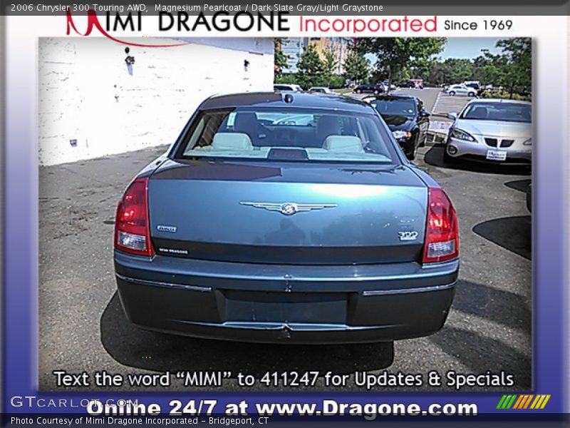 Magnesium Pearlcoat / Dark Slate Gray/Light Graystone 2006 Chrysler 300 Touring AWD