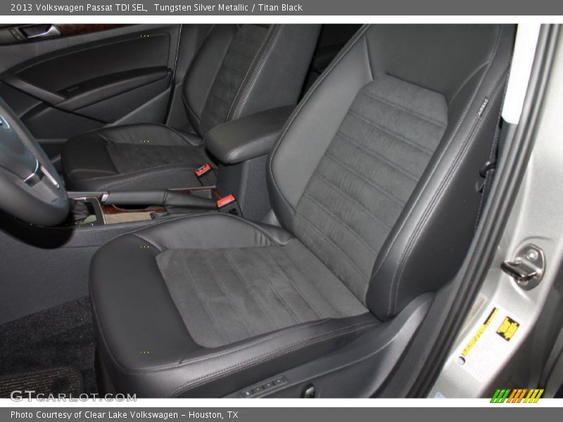 Tungsten Silver Metallic / Titan Black 2013 Volkswagen Passat TDI SEL