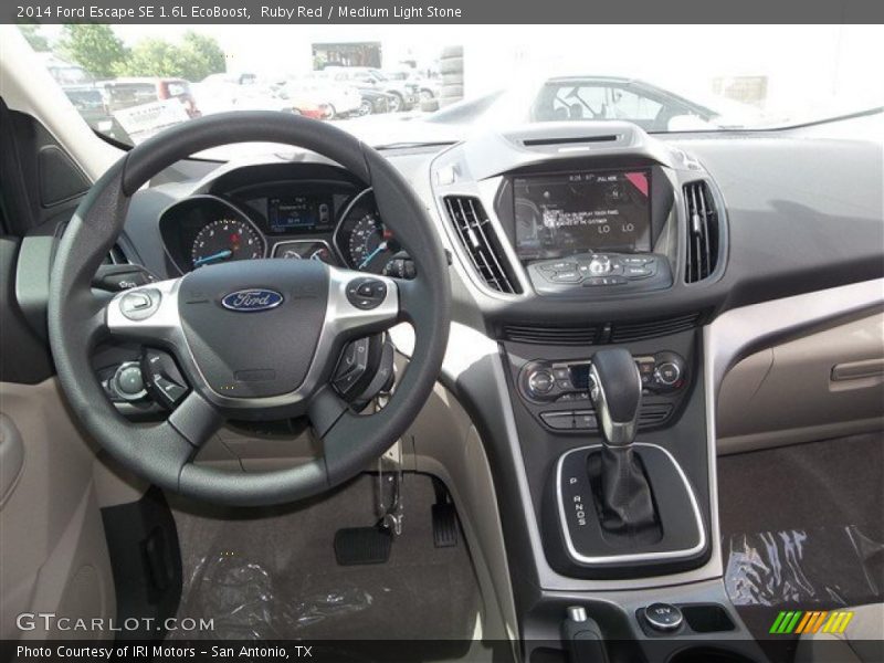 Ruby Red / Medium Light Stone 2014 Ford Escape SE 1.6L EcoBoost
