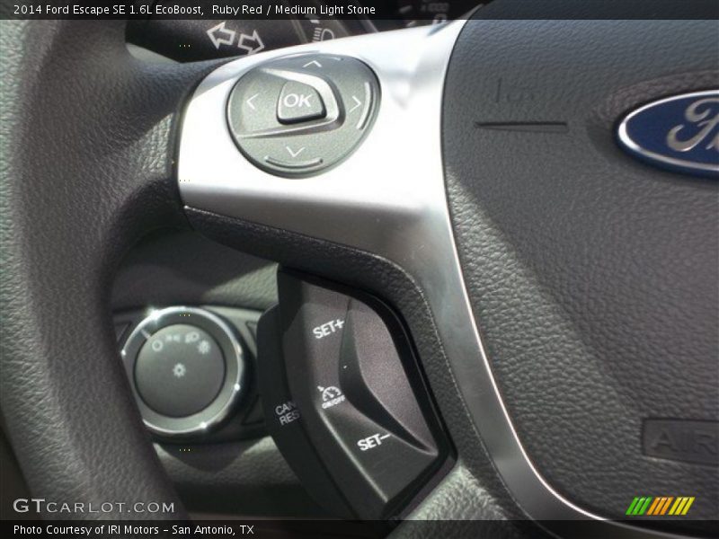 Ruby Red / Medium Light Stone 2014 Ford Escape SE 1.6L EcoBoost