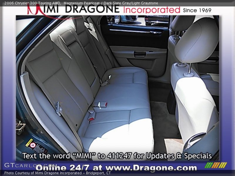 Magnesium Pearlcoat / Dark Slate Gray/Light Graystone 2006 Chrysler 300 Touring AWD