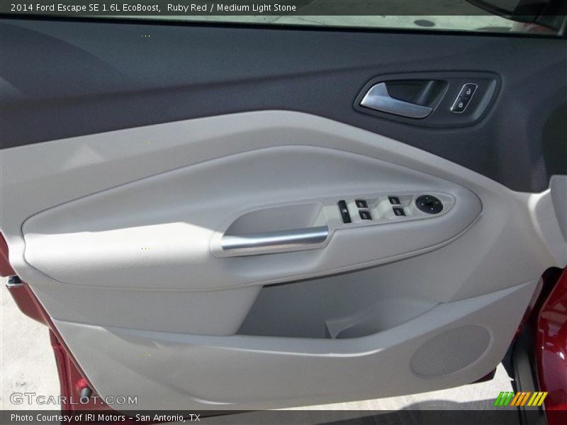 Ruby Red / Medium Light Stone 2014 Ford Escape SE 1.6L EcoBoost