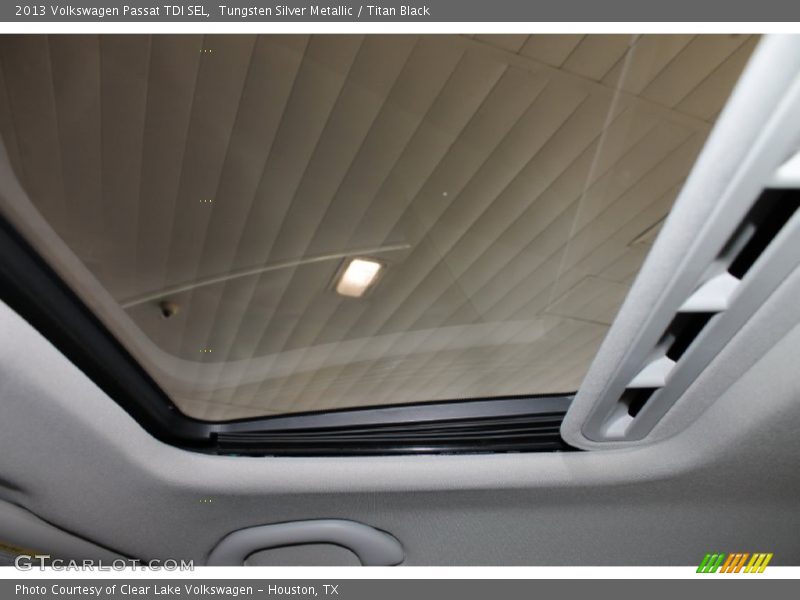 Tungsten Silver Metallic / Titan Black 2013 Volkswagen Passat TDI SEL