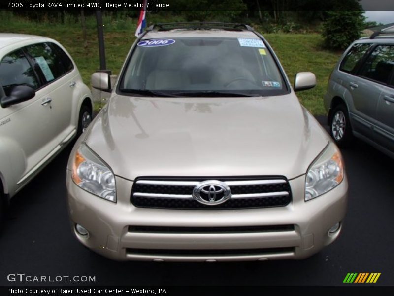 Beige Metallic / Taupe 2006 Toyota RAV4 Limited 4WD
