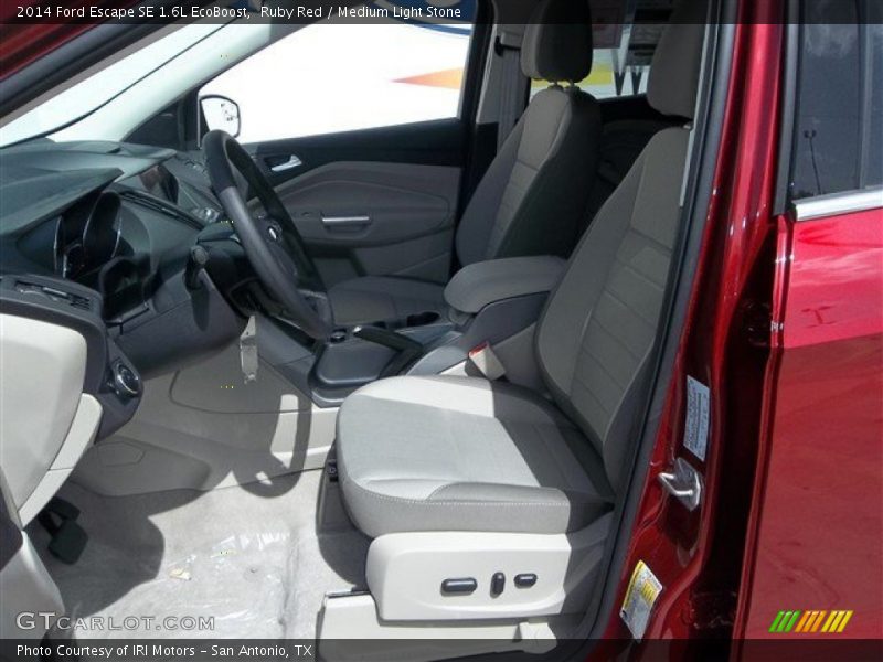 Ruby Red / Medium Light Stone 2014 Ford Escape SE 1.6L EcoBoost