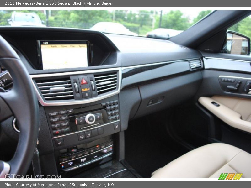 Black / Almond Beige 2010 Mercedes-Benz E 350 Sedan