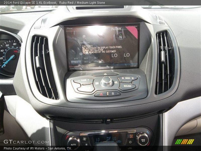 Ruby Red / Medium Light Stone 2014 Ford Escape SE 1.6L EcoBoost
