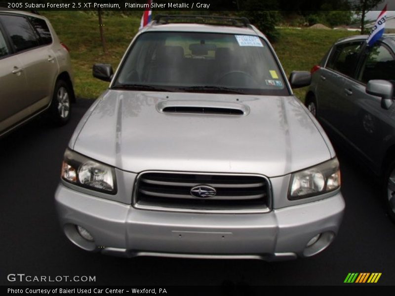 Platinum Silver Metallic / Gray 2005 Subaru Forester 2.5 XT Premium