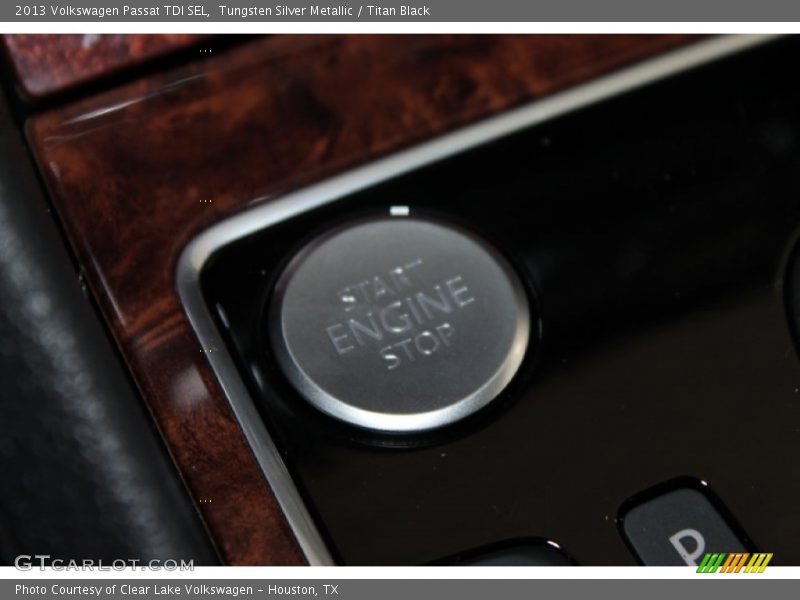Tungsten Silver Metallic / Titan Black 2013 Volkswagen Passat TDI SEL