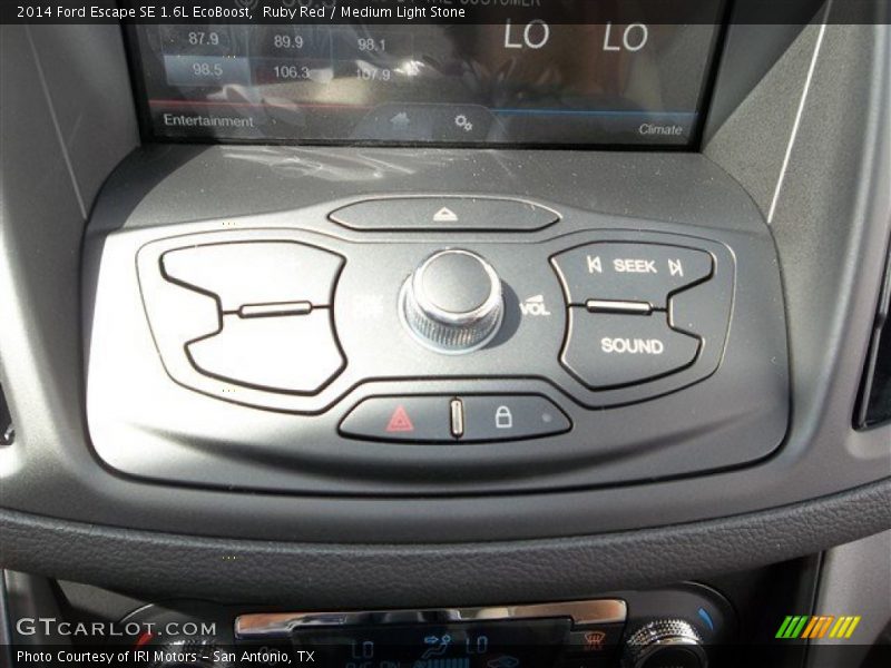 Ruby Red / Medium Light Stone 2014 Ford Escape SE 1.6L EcoBoost