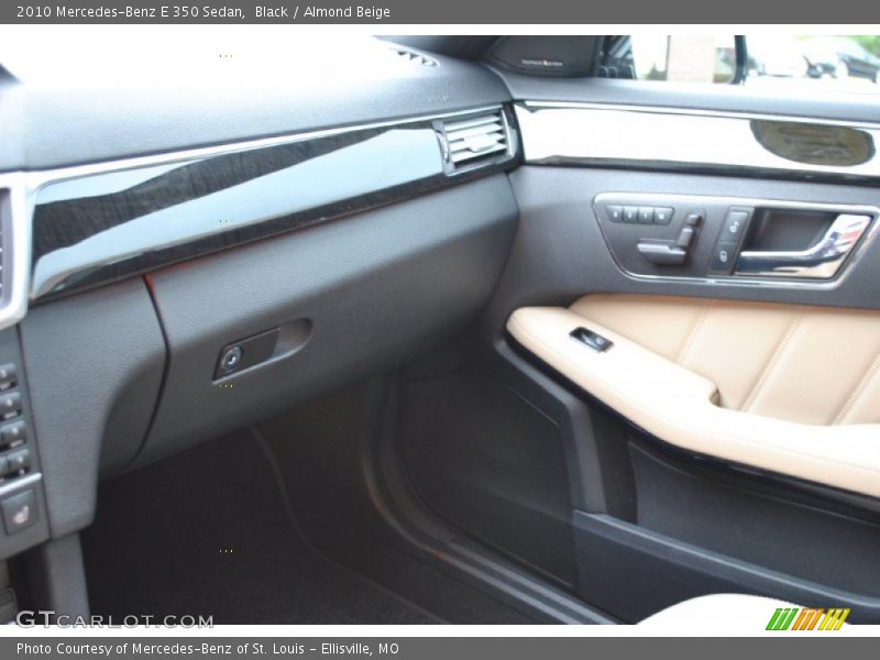 Black / Almond Beige 2010 Mercedes-Benz E 350 Sedan
