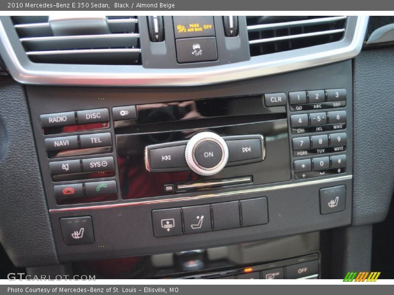 Black / Almond Beige 2010 Mercedes-Benz E 350 Sedan