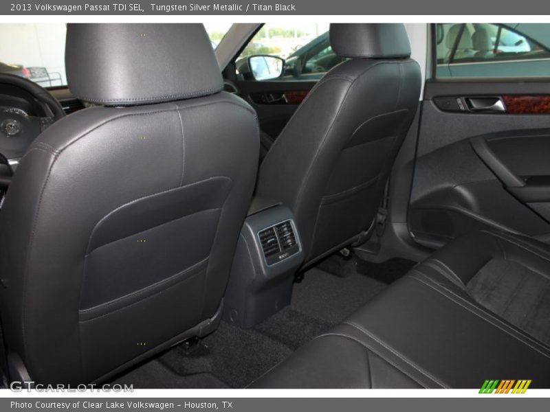 Tungsten Silver Metallic / Titan Black 2013 Volkswagen Passat TDI SEL