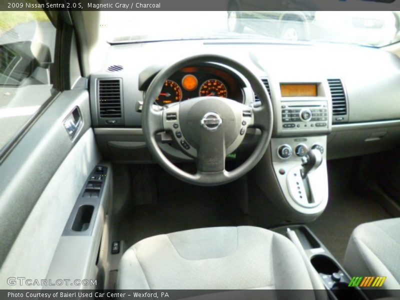 Magnetic Gray / Charcoal 2009 Nissan Sentra 2.0 S